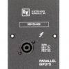 EV QRx 218S Sub REAR CONNECTIONS